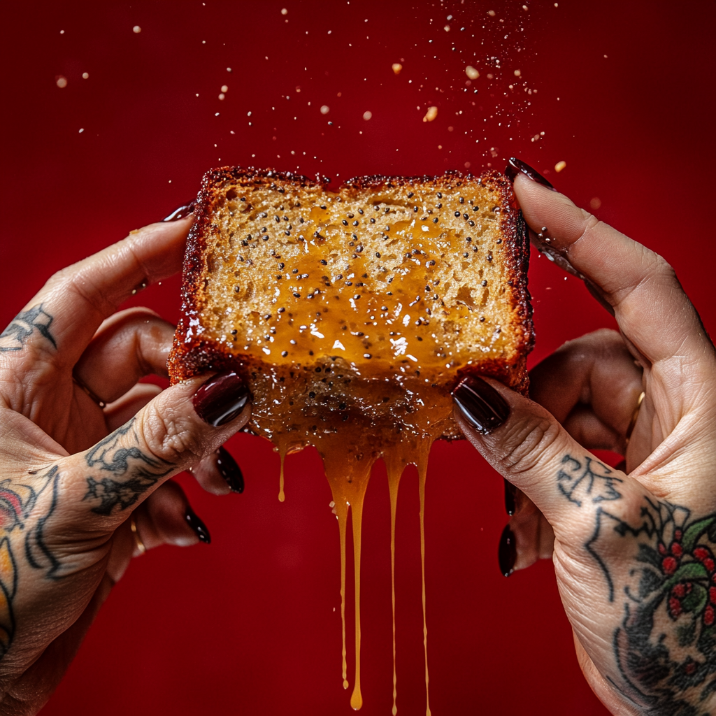 Artisan protein brioche with golden crust close-up